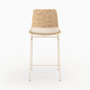 Voir la diapositive 6 : Rendez vous déco Lot de 2 chaises pour îlot central 66 cm en matière naturelle-Faro