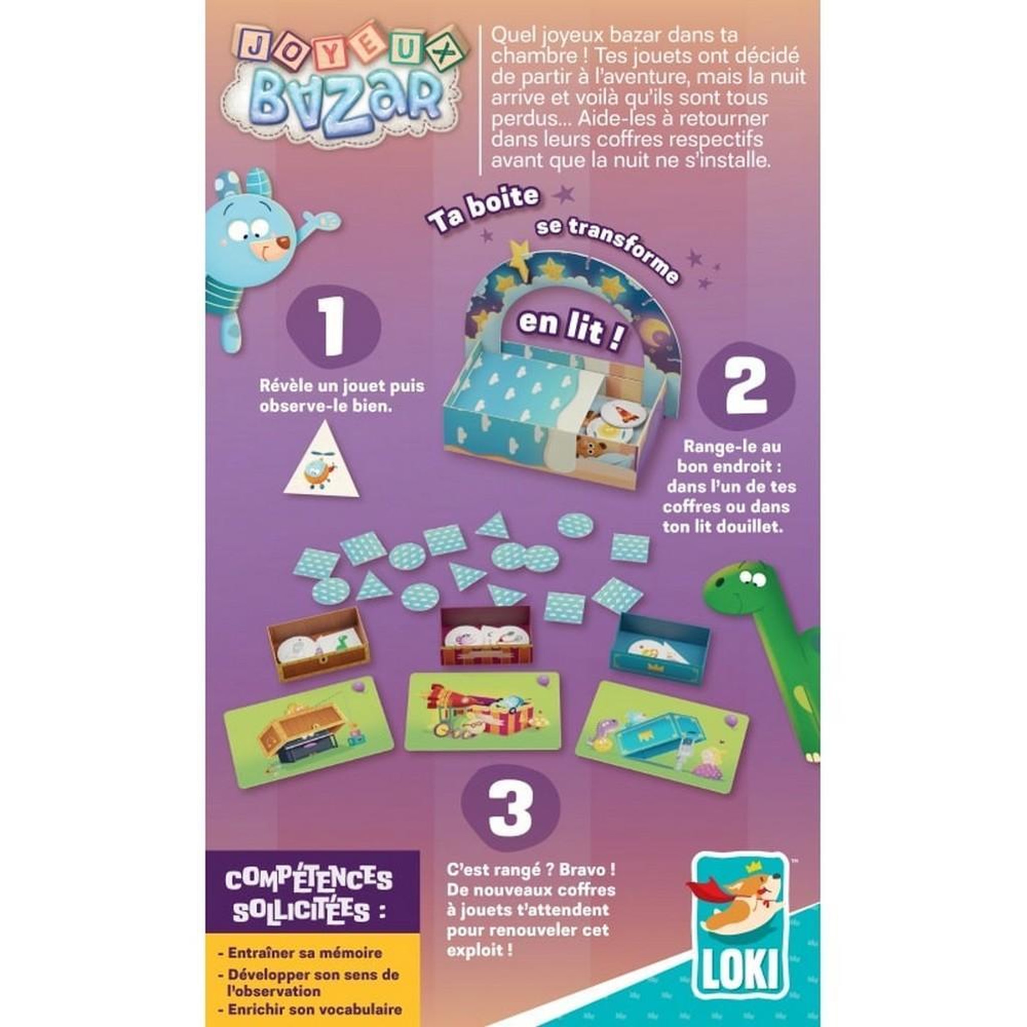 Voir la diapositive 2 : Iello Jeu d'ambiance Iello Joyeux Bazar
