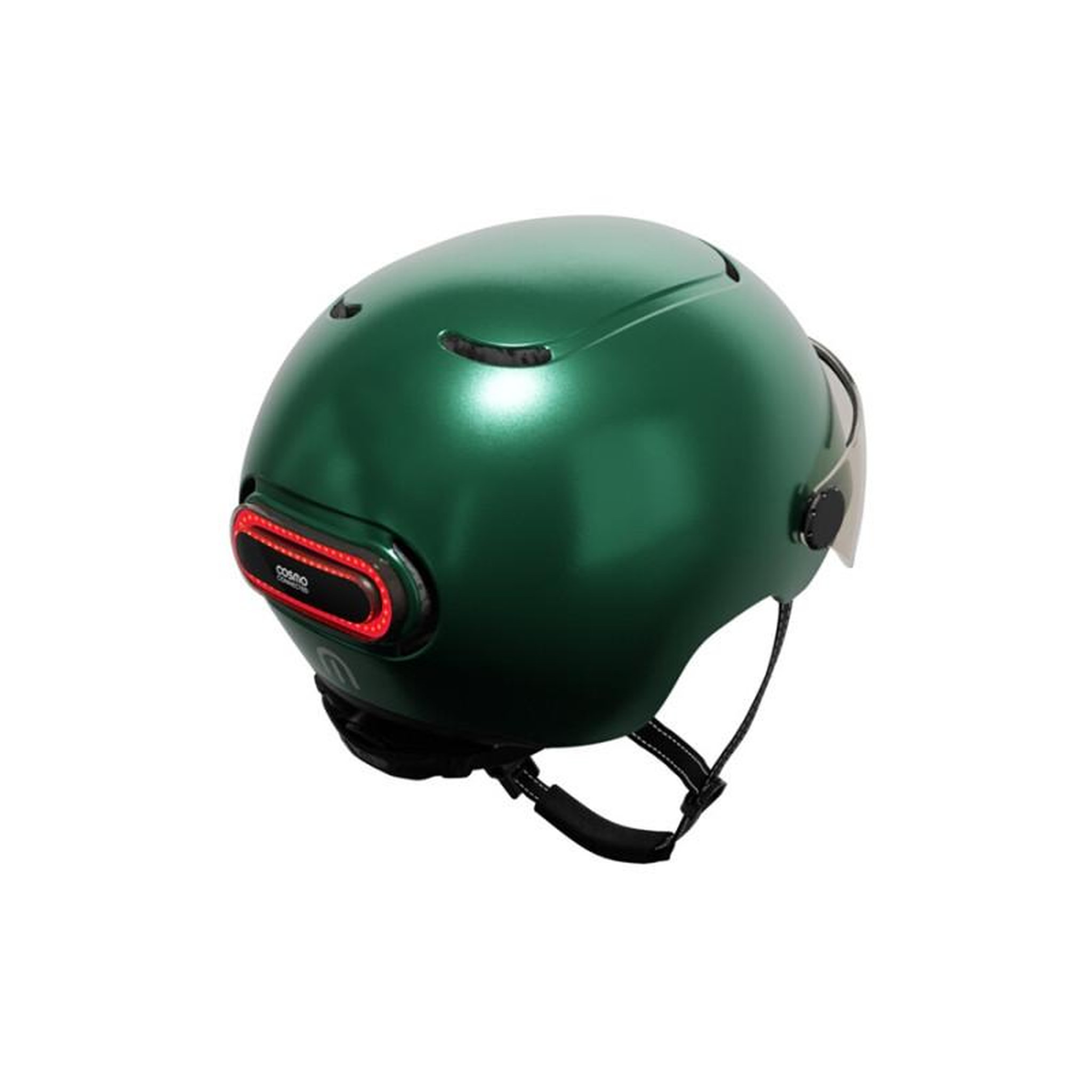 Voir la diapositive 5 : COSMO CONNECTED Casque vélo Cosmo Connected Fusion Vert Sapin Métallisé