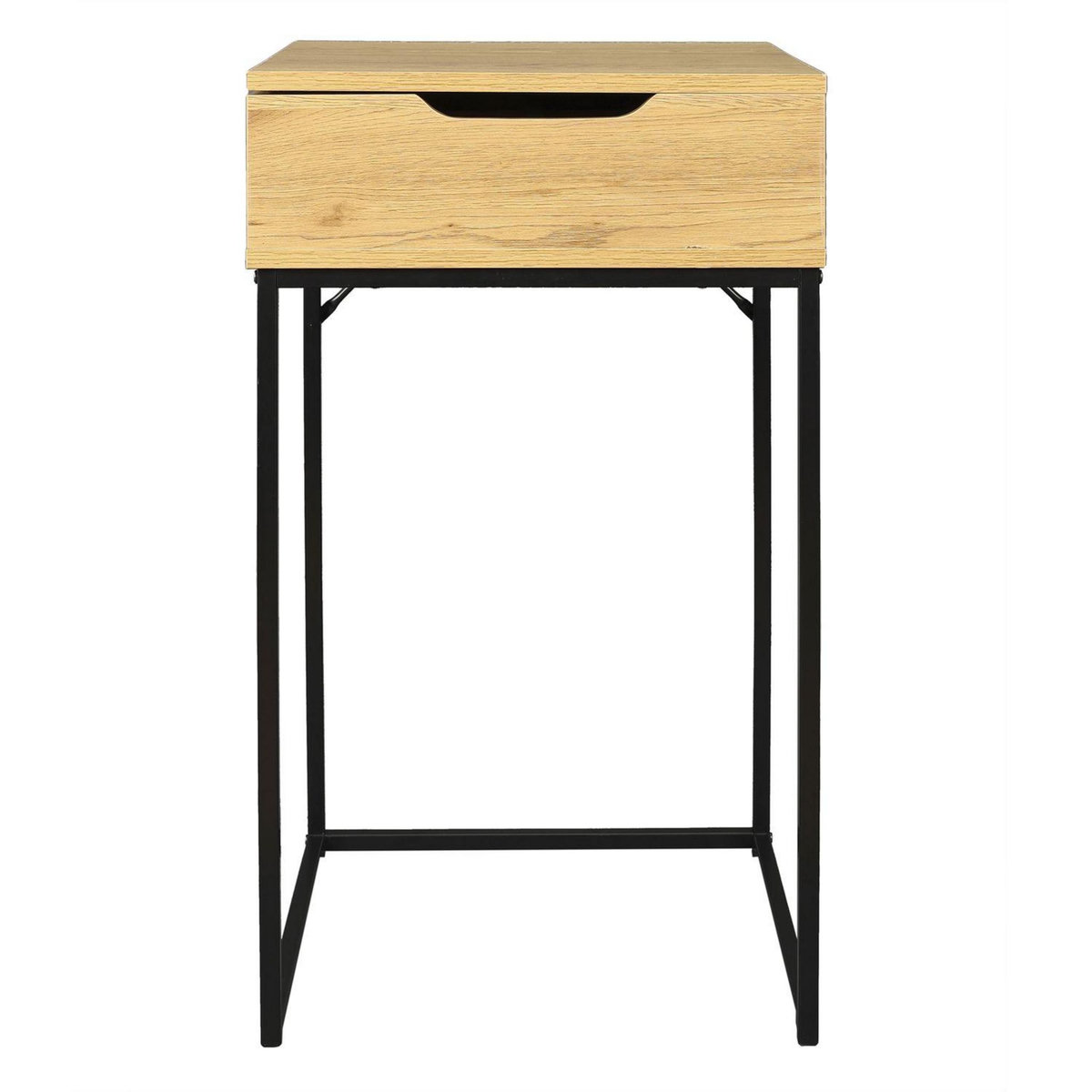 The Home Deco Factory Console design effet bois Abbott