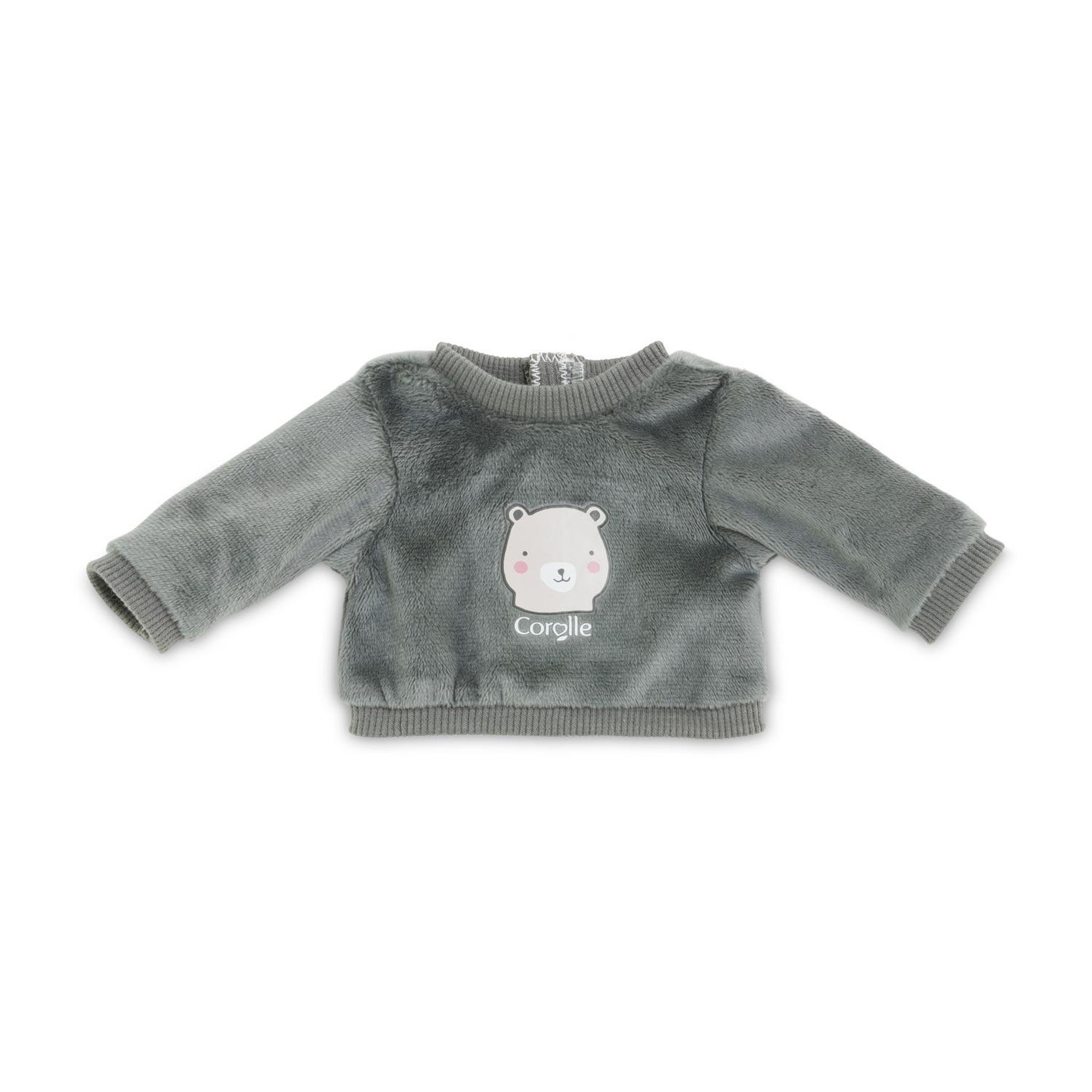 Voir la diapositive 1 : Corolle Sweat Ourson pour poupon 30 cm