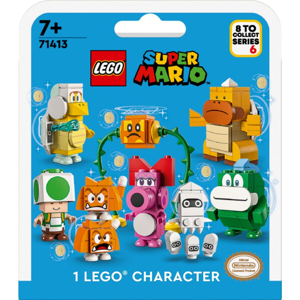 LEGO Super Mario 71413 Pack Surprise de Personnage – Série 6,  Figurines Collection, Combiner à Pack de démarrage et Set d’extension  pas cher 