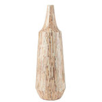 Paris Prix Vase Bouteille Motif Mosaïque  Nuye  71cm Beige