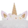 Voir la diapositive 3 : Atmosphera Kids Tabouret Enfant  Licorne  40cm Blanc