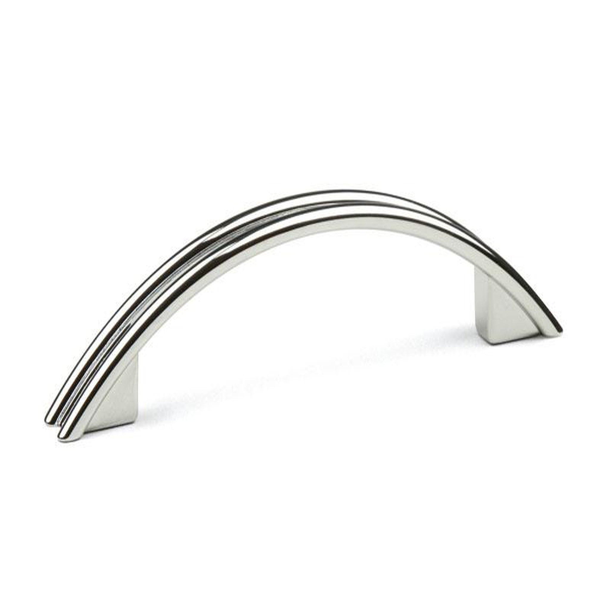 CENTRALE BRICO Poignée de meuble Fiona 96 chrome brillant + vis