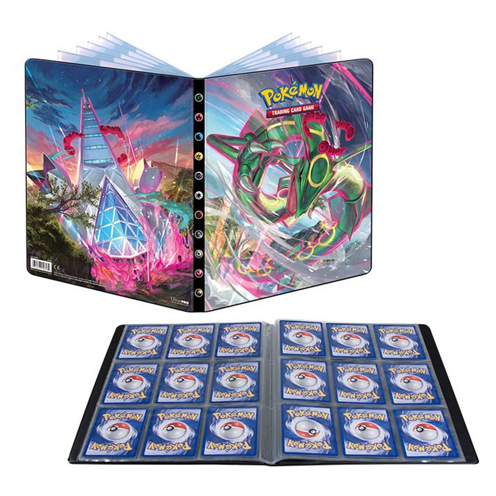 Voir la diapositive 2 : ASMODEE Pokémon portfolio 9 pochettes range cartes 