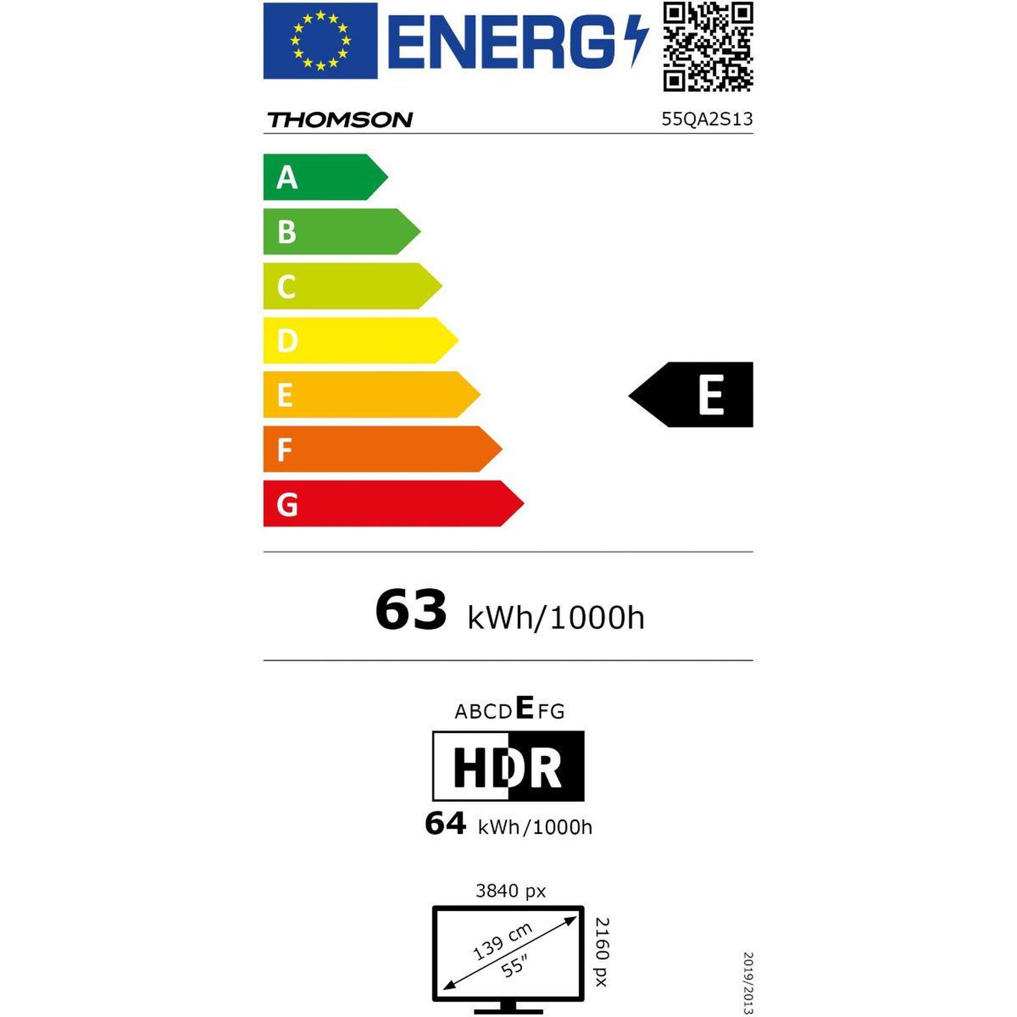 Voir la diapositive 6 : THOMSON TV QLED 55QA2S13