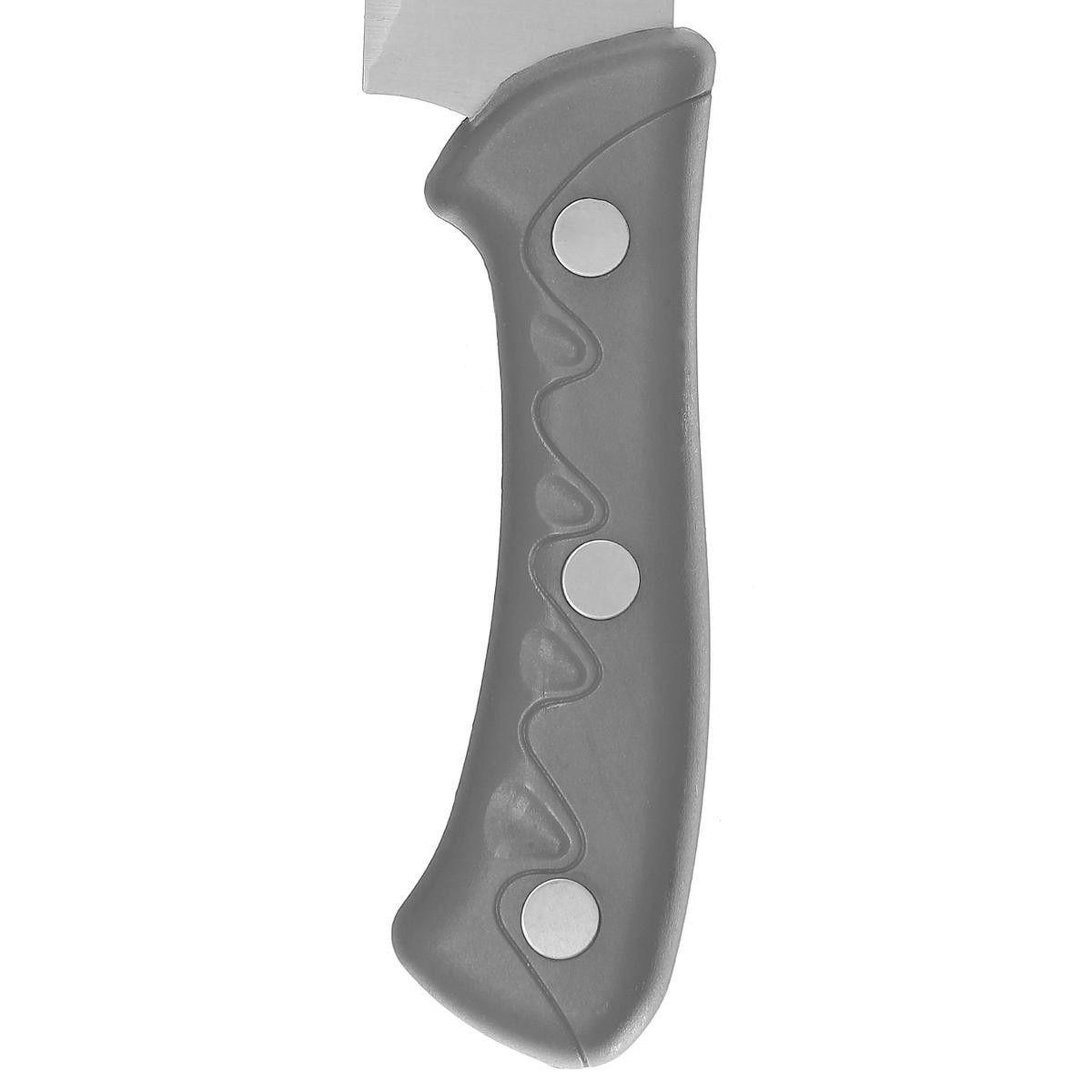 Voir la diapositive 3 : B BASIC & CO Lot planche à découper & ustensiles  rita  34cm gris