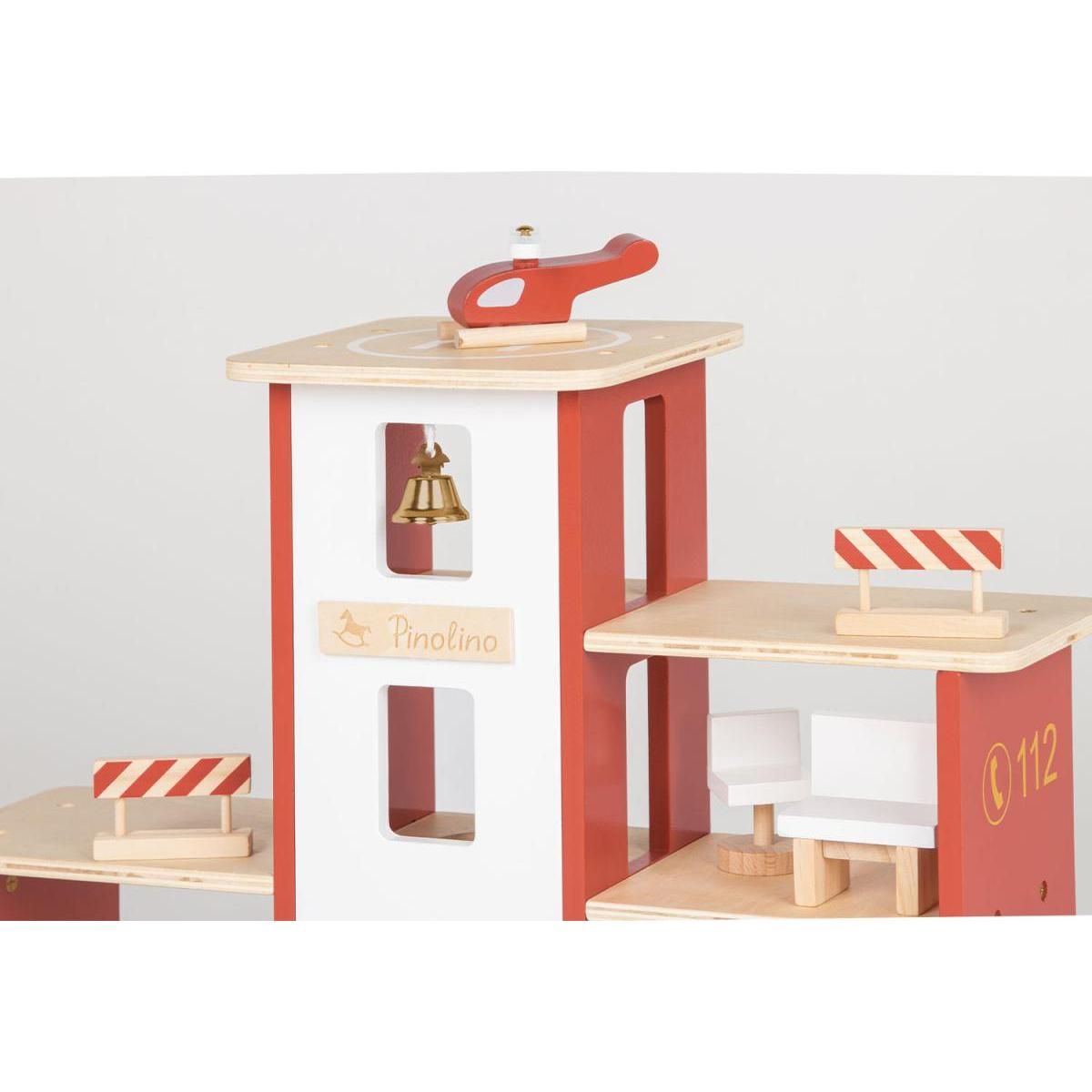 Pinolino Caserne de pompiers Ben avec accessoires