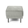 Voir la diapositive 4 : LISA DESIGN Charlie - pouf - pieds hauts - en tissu velours relief