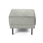 Voir la diapositive 4 : LISA DESIGN Charlie - pouf - pieds hauts - en tissu velours relief