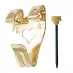 Le crochet francais Lot de 5 crochets et aiguilles tableau lourd LE CROCHET FRANCAIS L.34 x l.23 mm