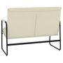 Voir la diapositive 5 : VIDAXL Banc Creme 100x64x80 cm Similicuir