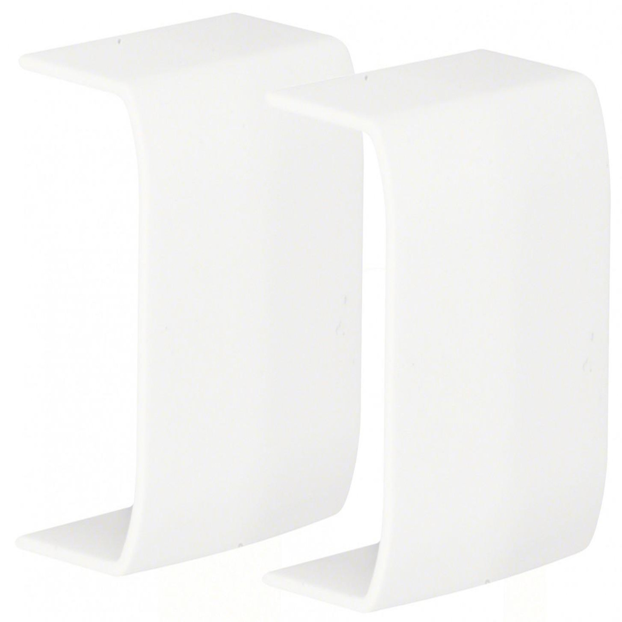 CENTRALE BRICO Lot de 2 jonctions blanc pour moulure, H. 2.6 x P.1.5 cm