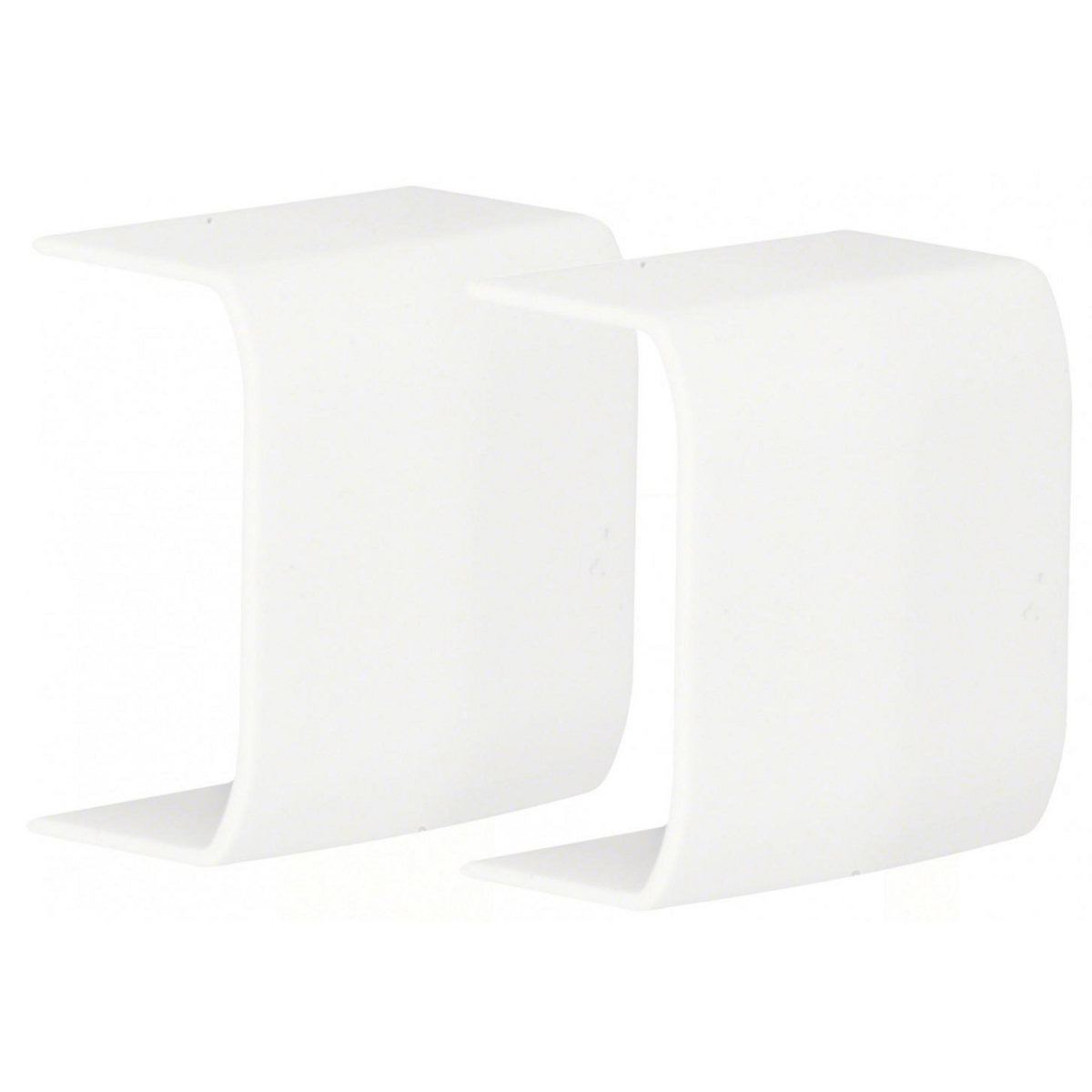 CENTRALE BRICO Lot de 2 jonctions blanc pour moulure, H. 2.6 x P.1.5 cm