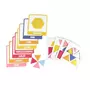 Paris Prix Jeu de 10 Cartes Éducatives  J'apprends les Formes  19cm Multicolore