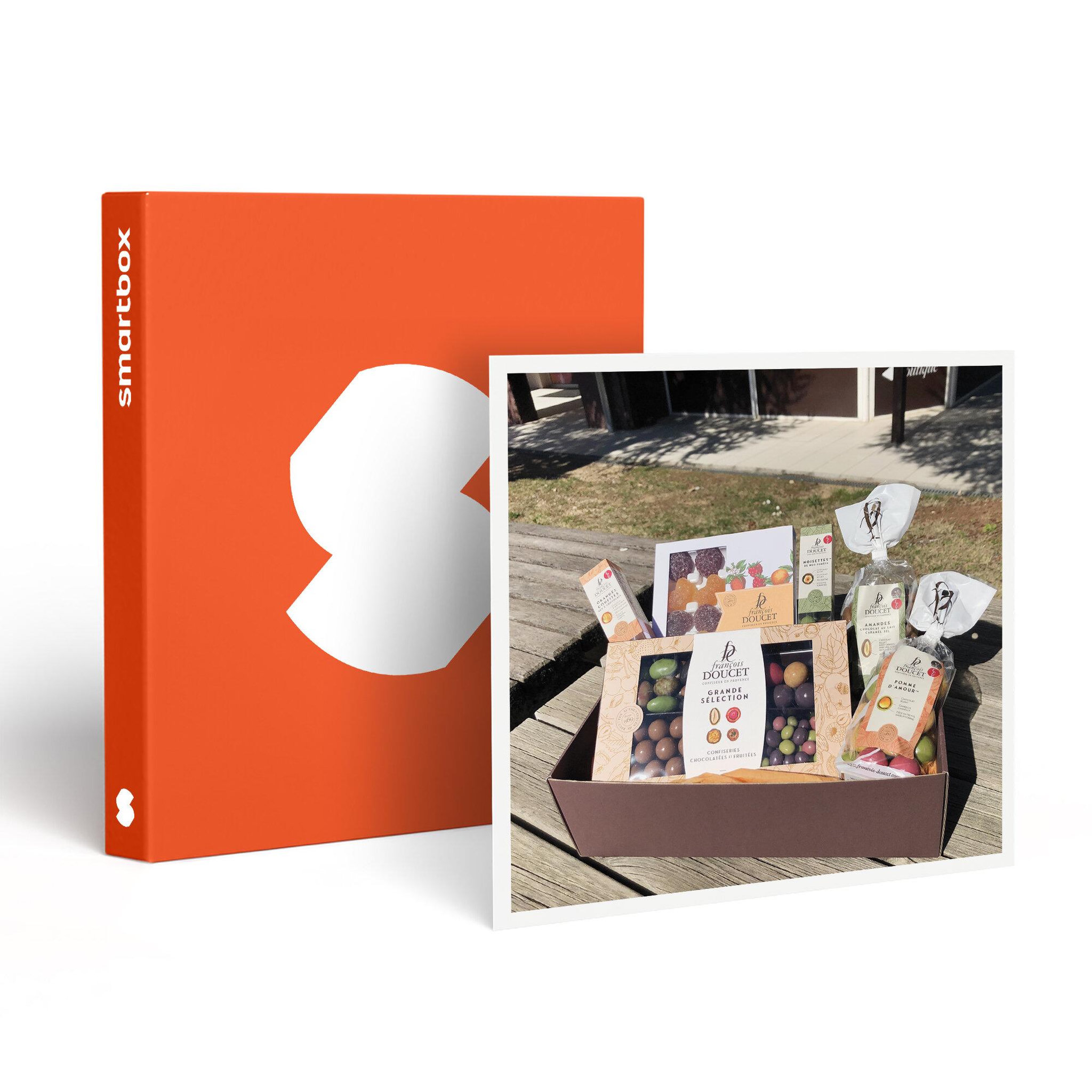 Smartbox Gourmandise à domicile : coffret de chocolats et de friandises provençales - coffret cadeau gastronomie