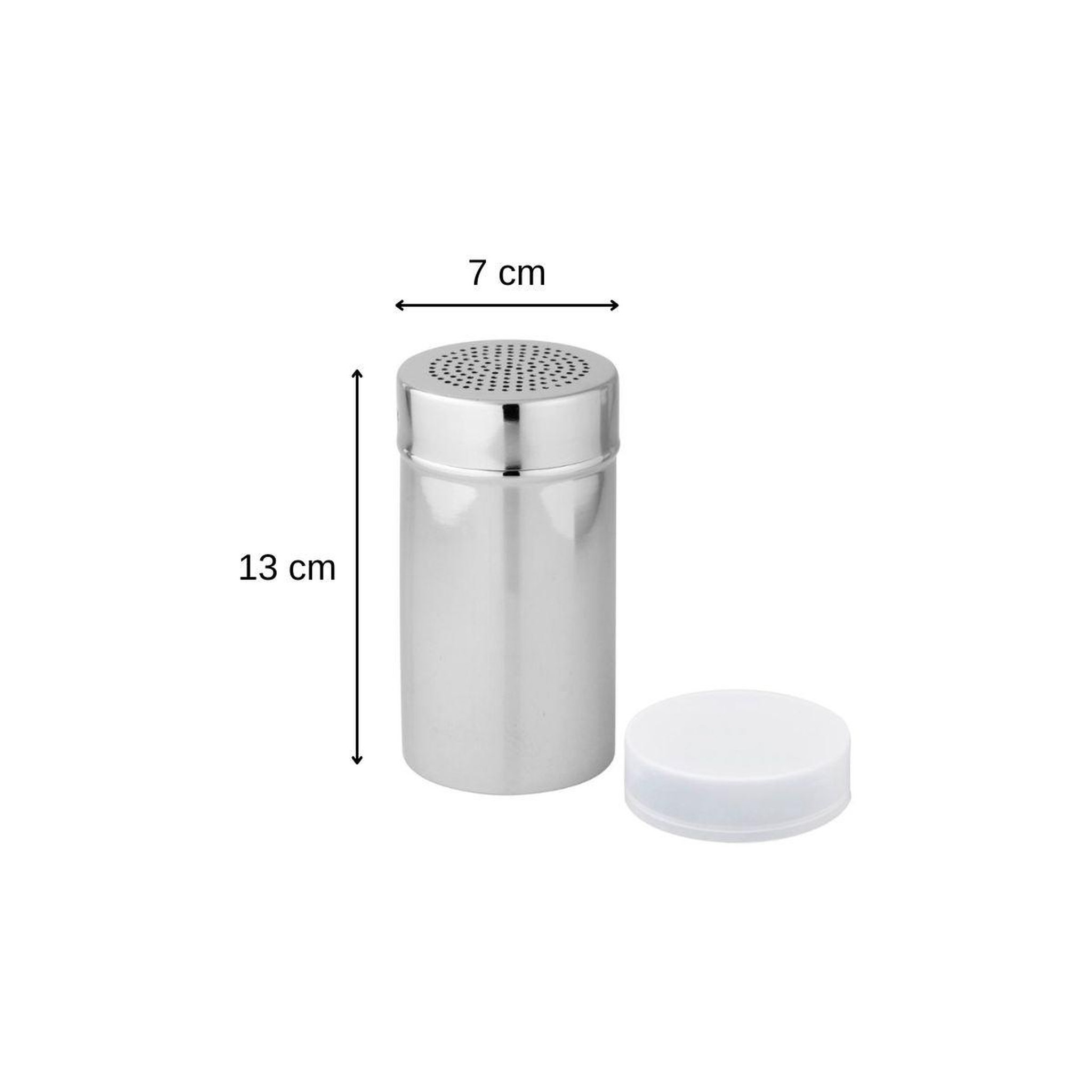 Voir la diapositive 3 : Fackelmann Saupoudreuse de cuisine avec couvercle 13 cm fackelmann divers