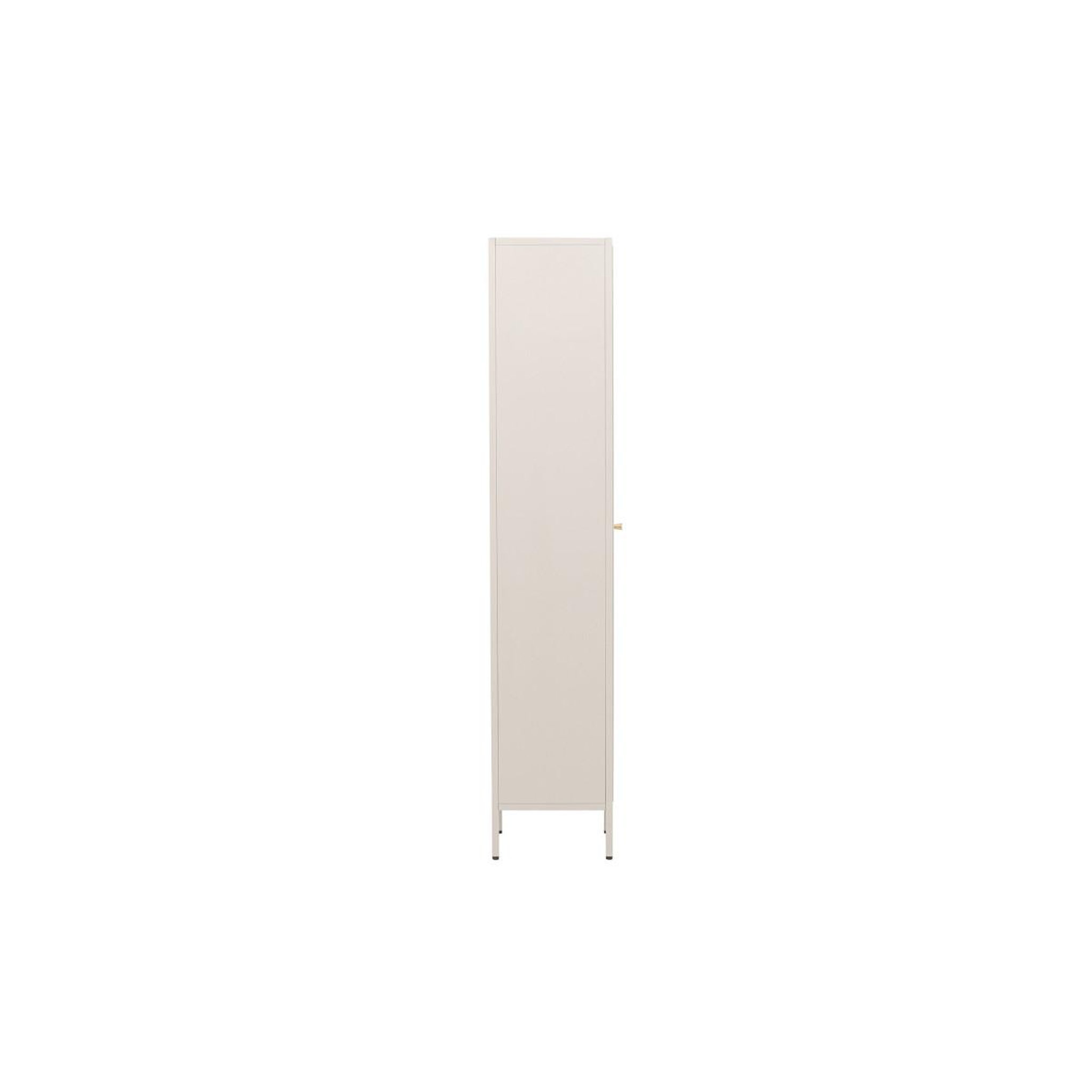 Voir la diapositive 2 : Paris Prix Vitrine design en métal  cali  180cm beige