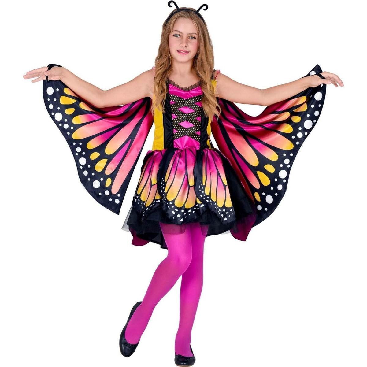 WIDMANN Déguisement papillon - Fille - 4/5 ans (104 à 110 cm)