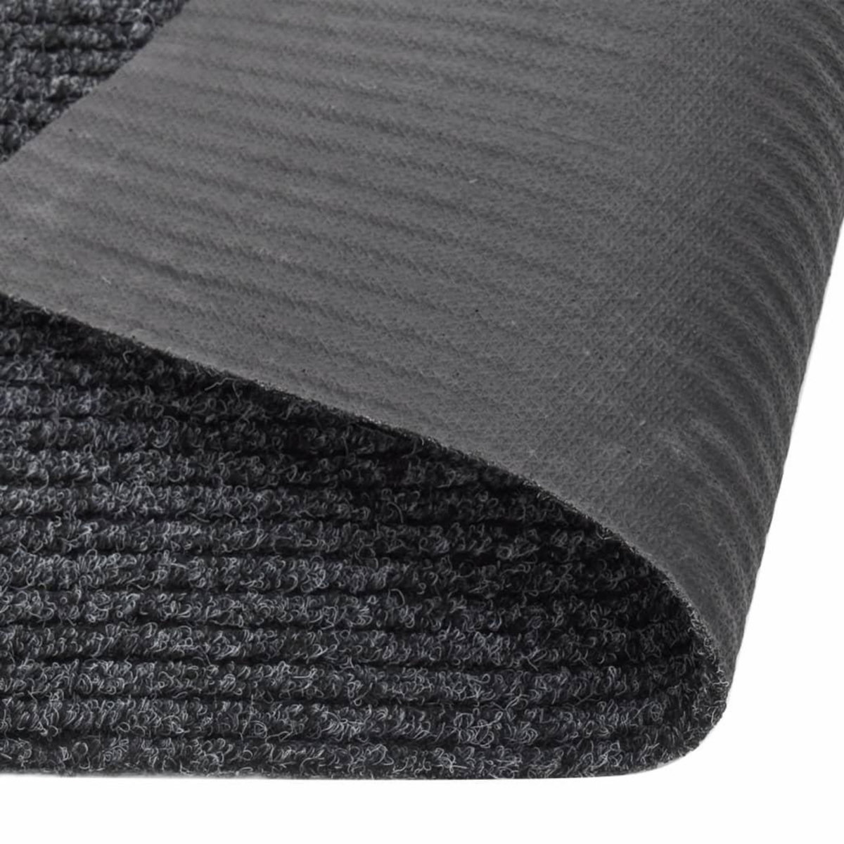 VIDAXL Tapis 100x100 cm Anthracite