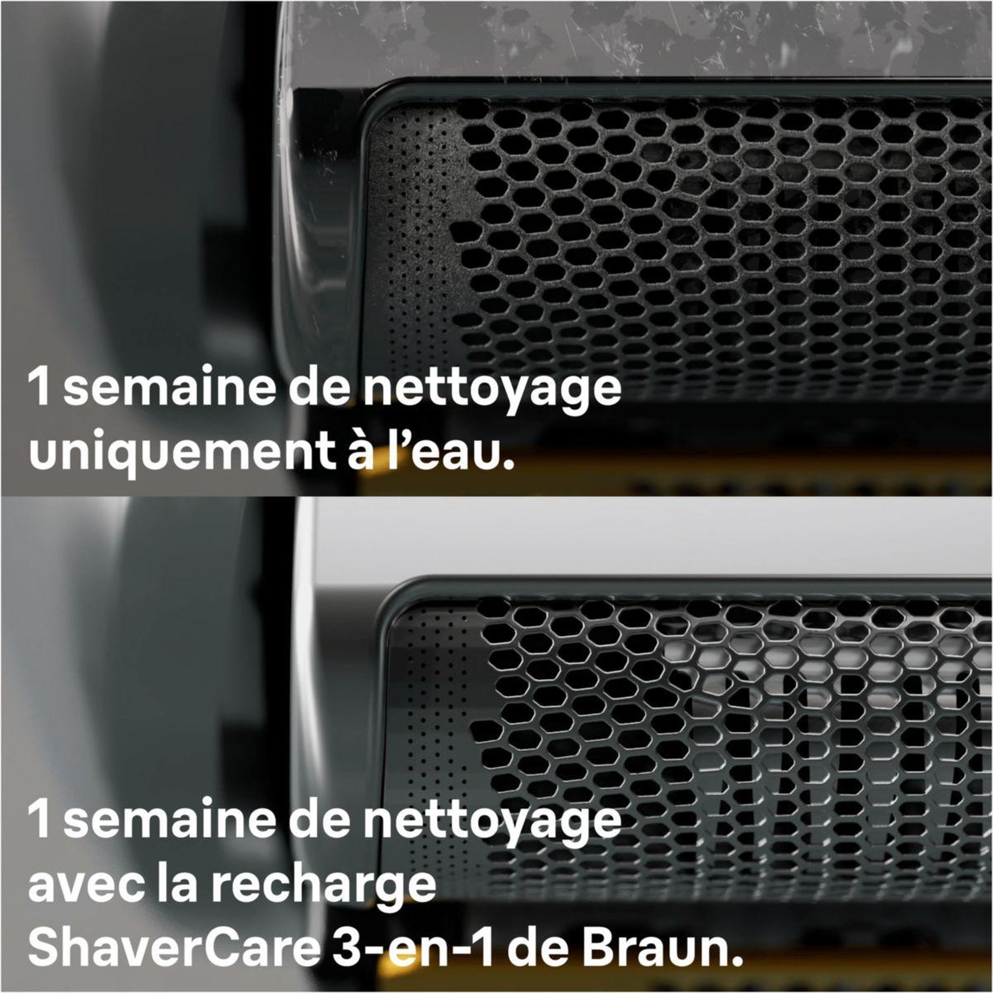 Voir la diapositive 3 : BRAUN Cartouche nettoyante nettoyante shavercare 3-en-1 pour rasoir x6 cartouches