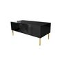 Voir la diapositive 5 : BEST MOBILIER Celeste - table basse - 2 portes - 120 cm