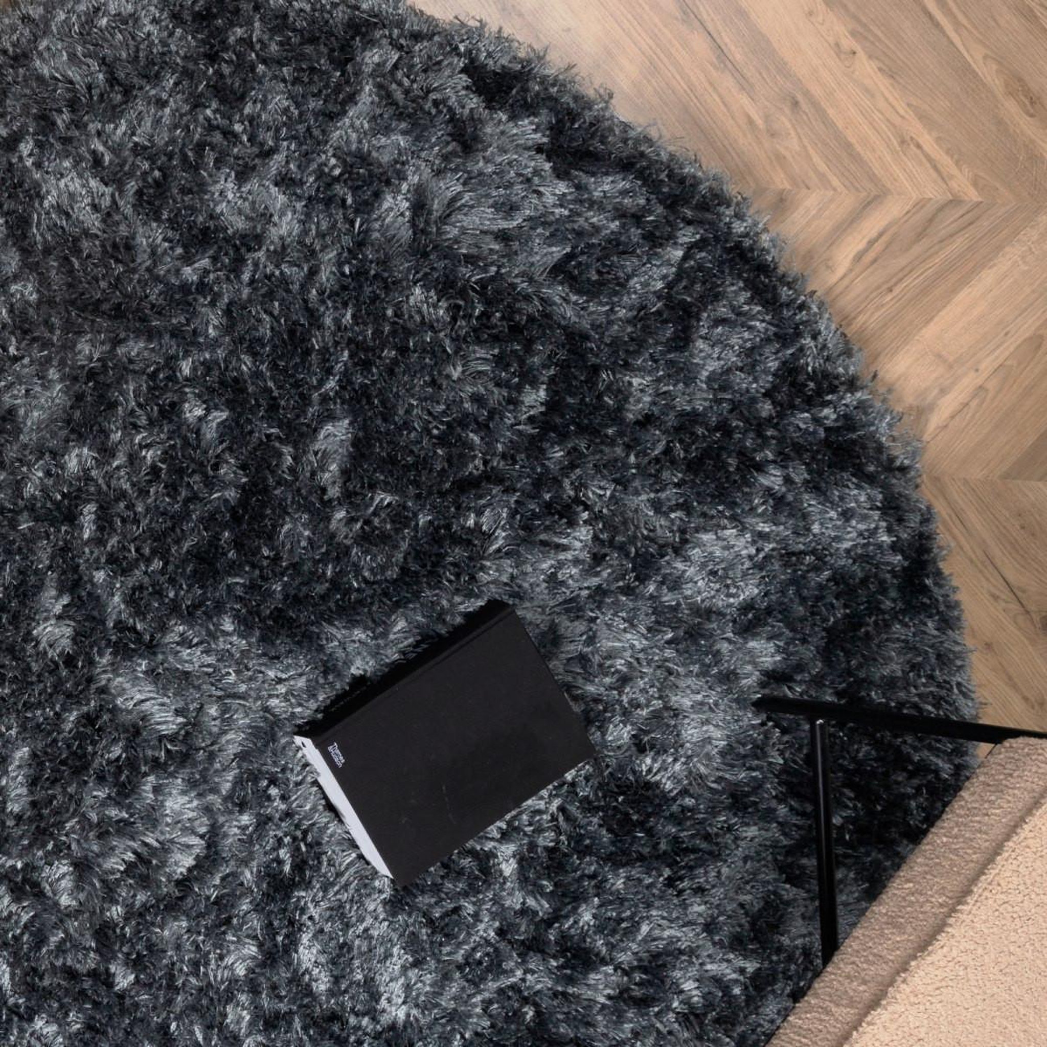 Voir la diapositive 4 : Paris Prix Tapis rond design  natta  200cm vert