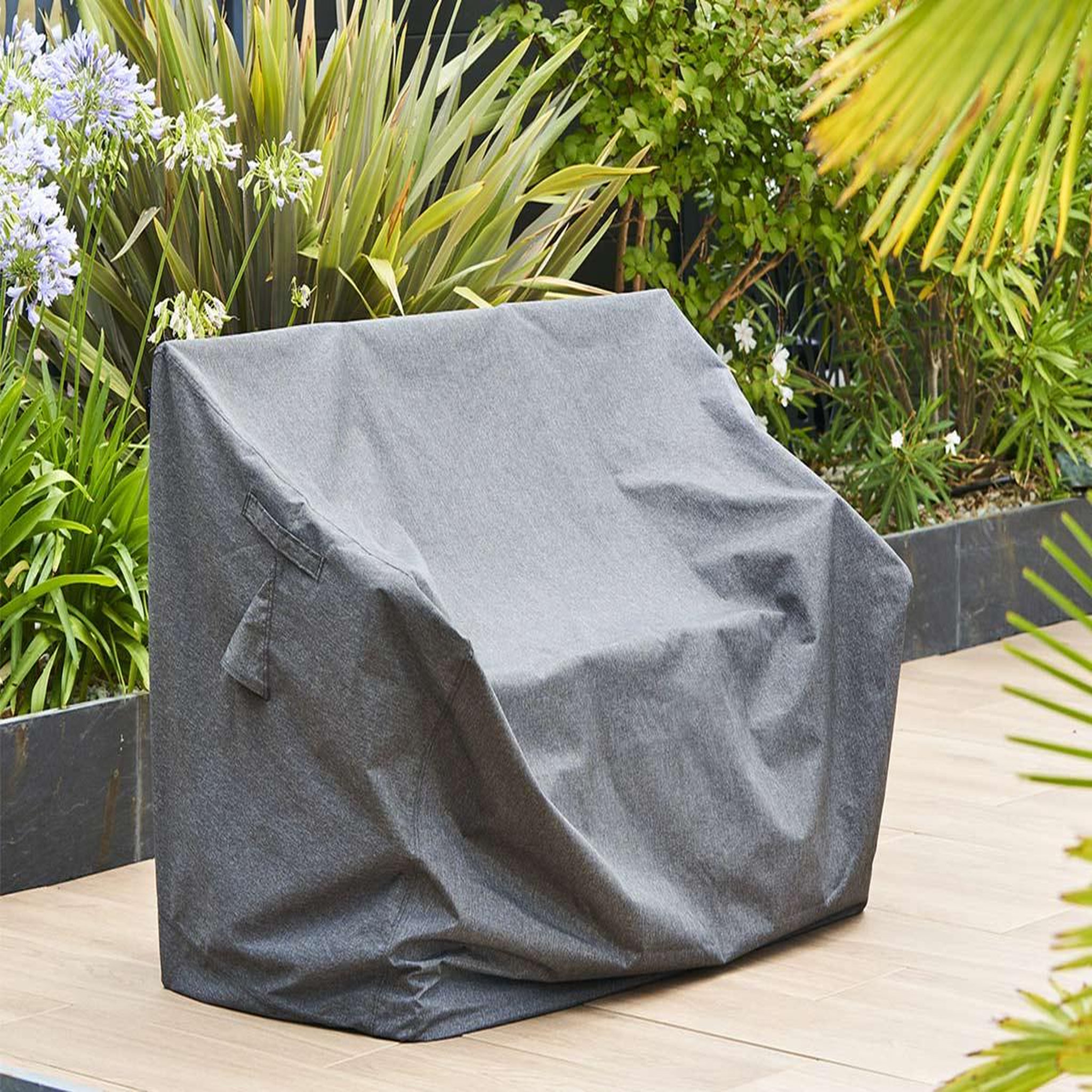 HESPERIDE Housse pour banc hambo gris - 145 x 82 x 100 cm - hespéride
