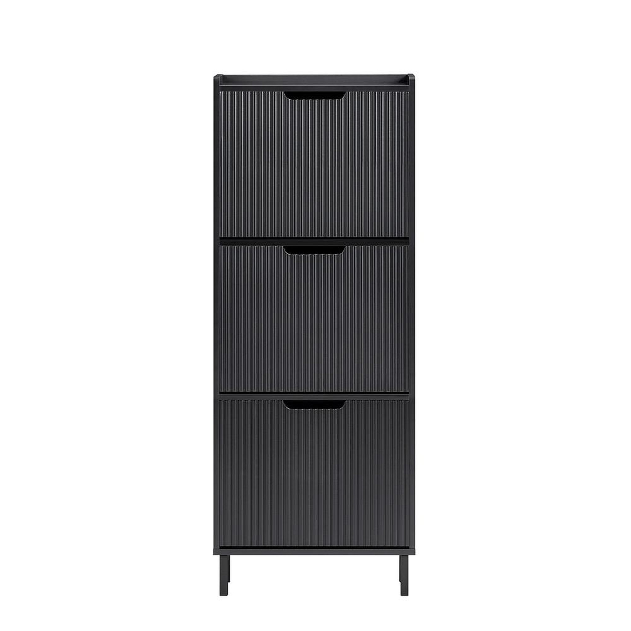 Voir la diapositive 1 : SOBUY SoBuy - Meuble À Chaussures à 3 tiroirs - Moderne - FSR177-H