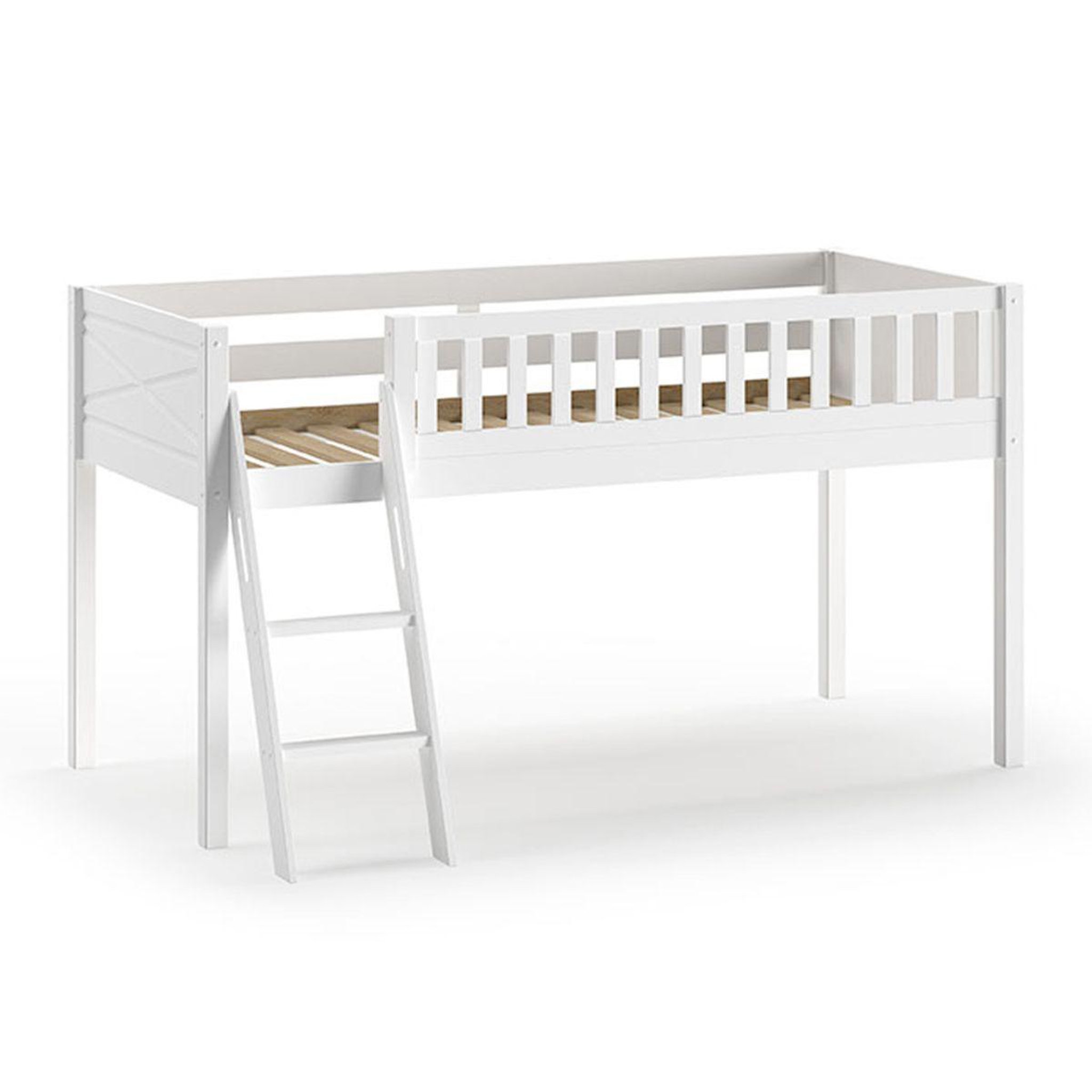 Paris Prix Lit enfant  scott  90x200cm blanc