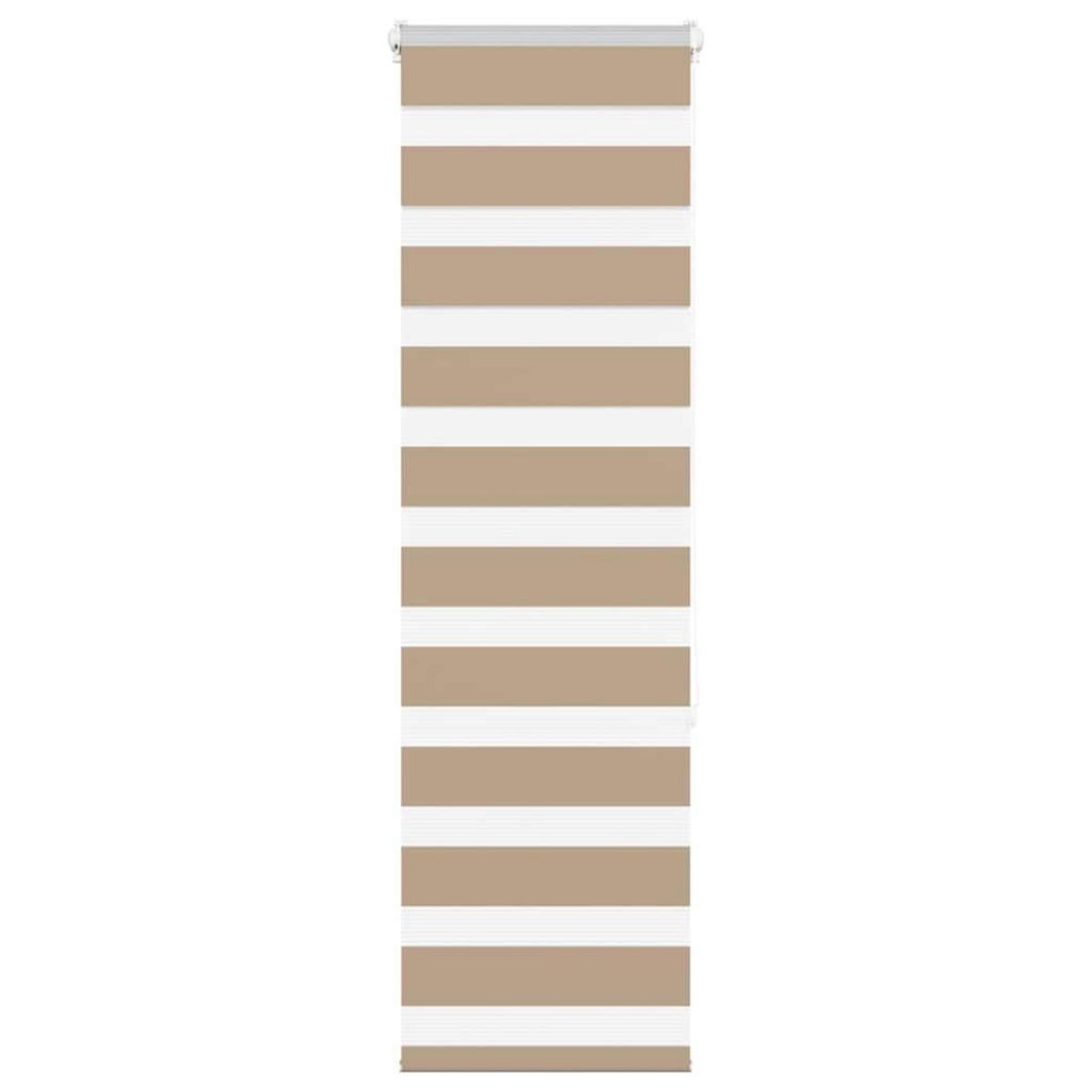 VIDAXL Store zebre marron sable largeur du tissu 40,9 cm polyester