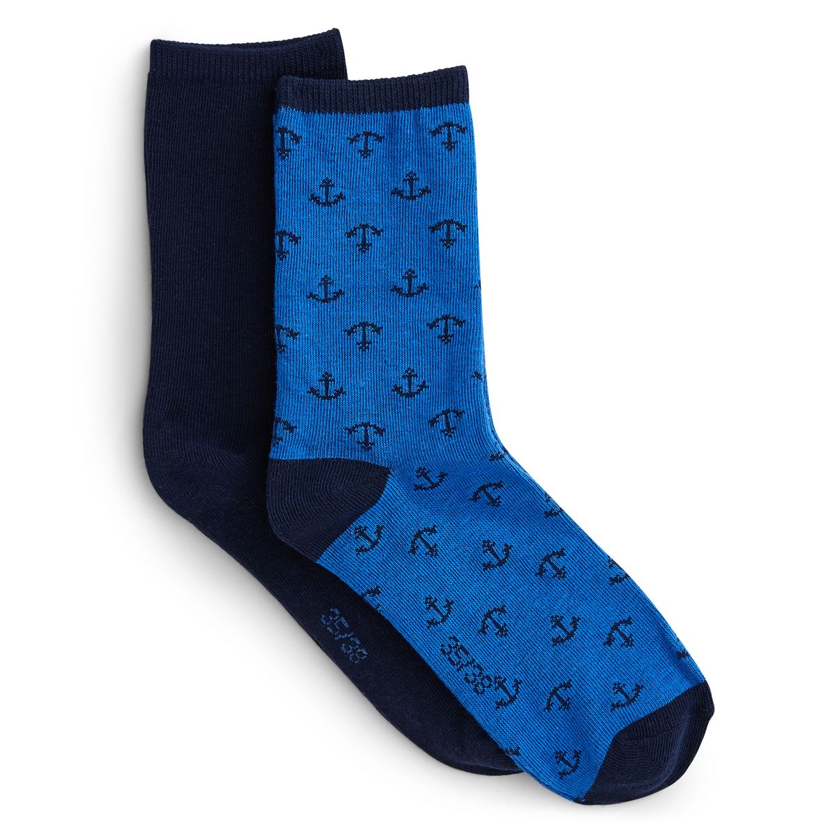 IN EXTENSO Lot de 2 paires de chaussettes garçon
