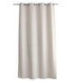 Voir la diapositive 1 : TOILINUX Rideau aspect chenillé - 140 x 240 cm - Ecru