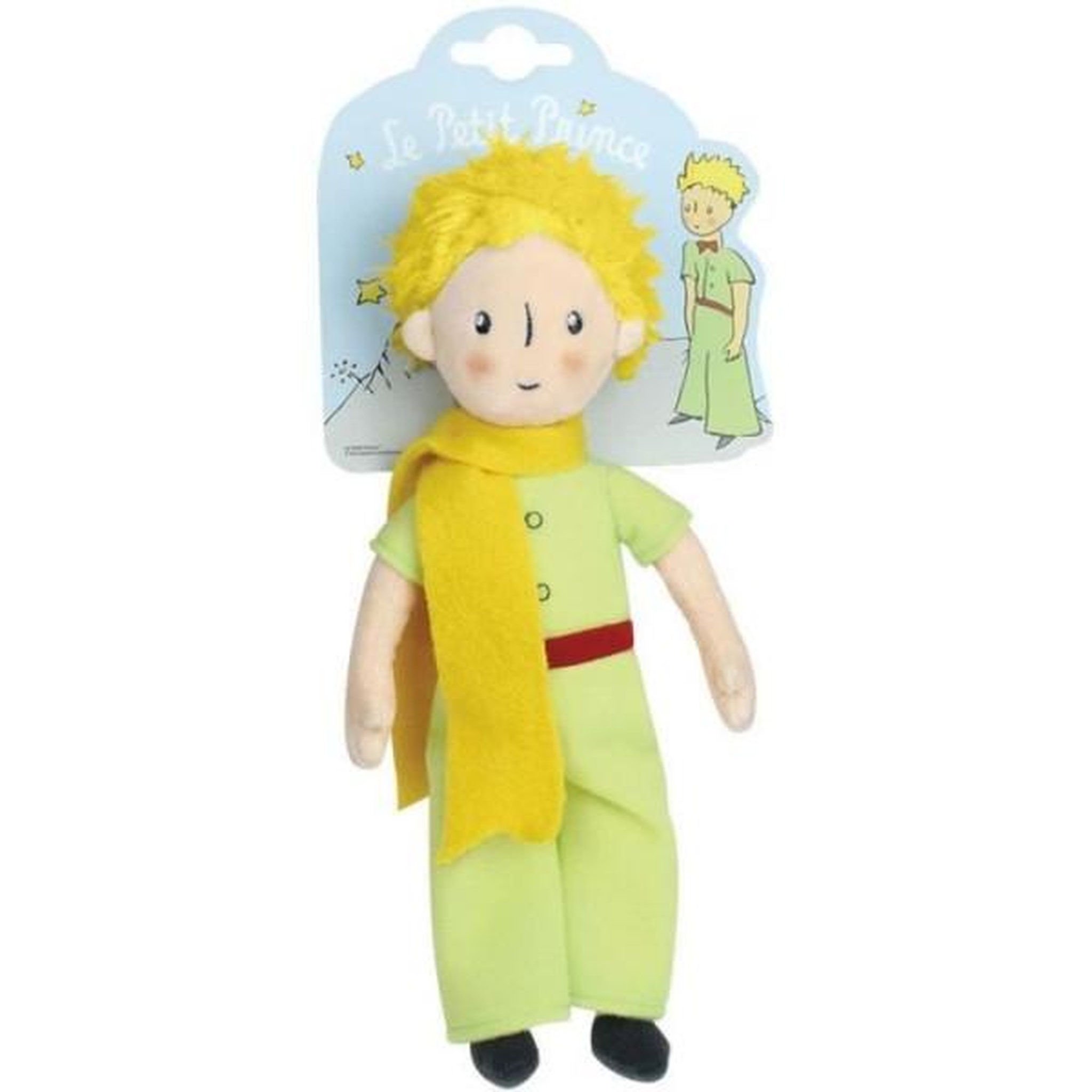 JEMINI Le petit prince saint exupéry peluche +/- 25 cm - jemini - représentation parfaite du célebre personnage.