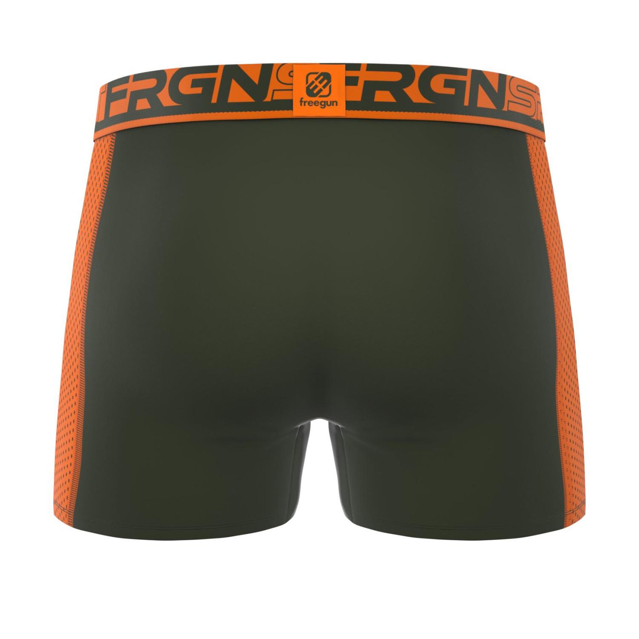 Voir la diapositive 6 : FREEGUN Lot de 3 boxers homme cooling pro en mesh