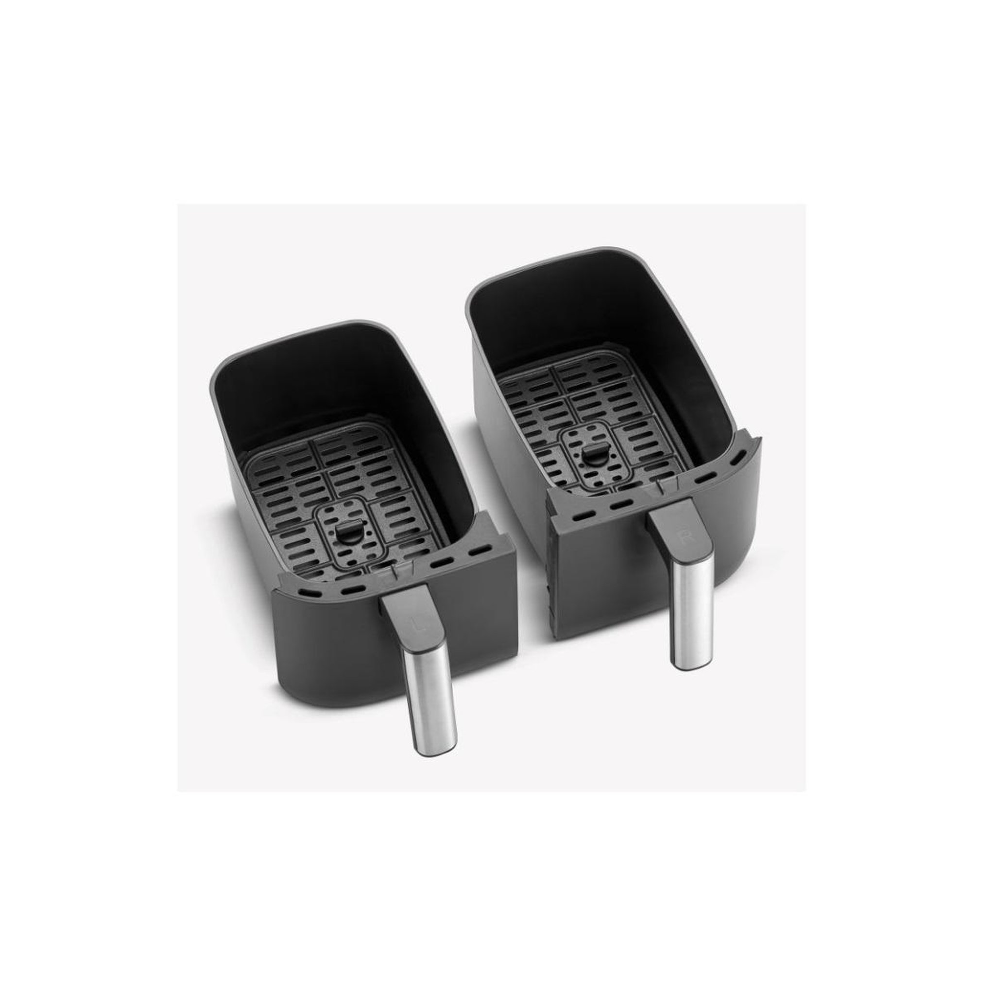 Voir la diapositive 3 : SEVERIN Friteuse sans huile 2x3.8l 2850w noir - fr2453