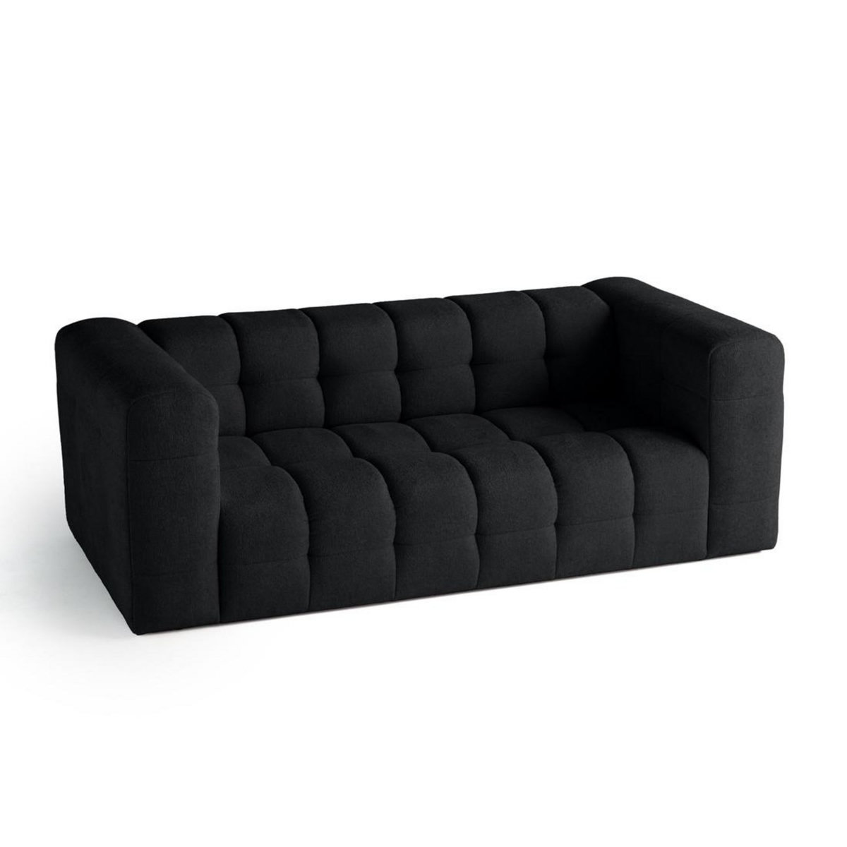 LISA DESIGN Suzano - canapé 3 places - en tissu texturé