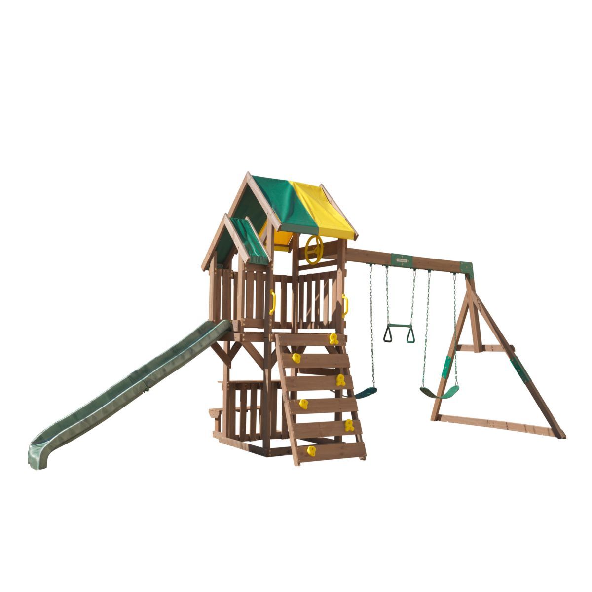 Kidkraft Aire de jeux Arbor Crest Deluxe avec toboggan
