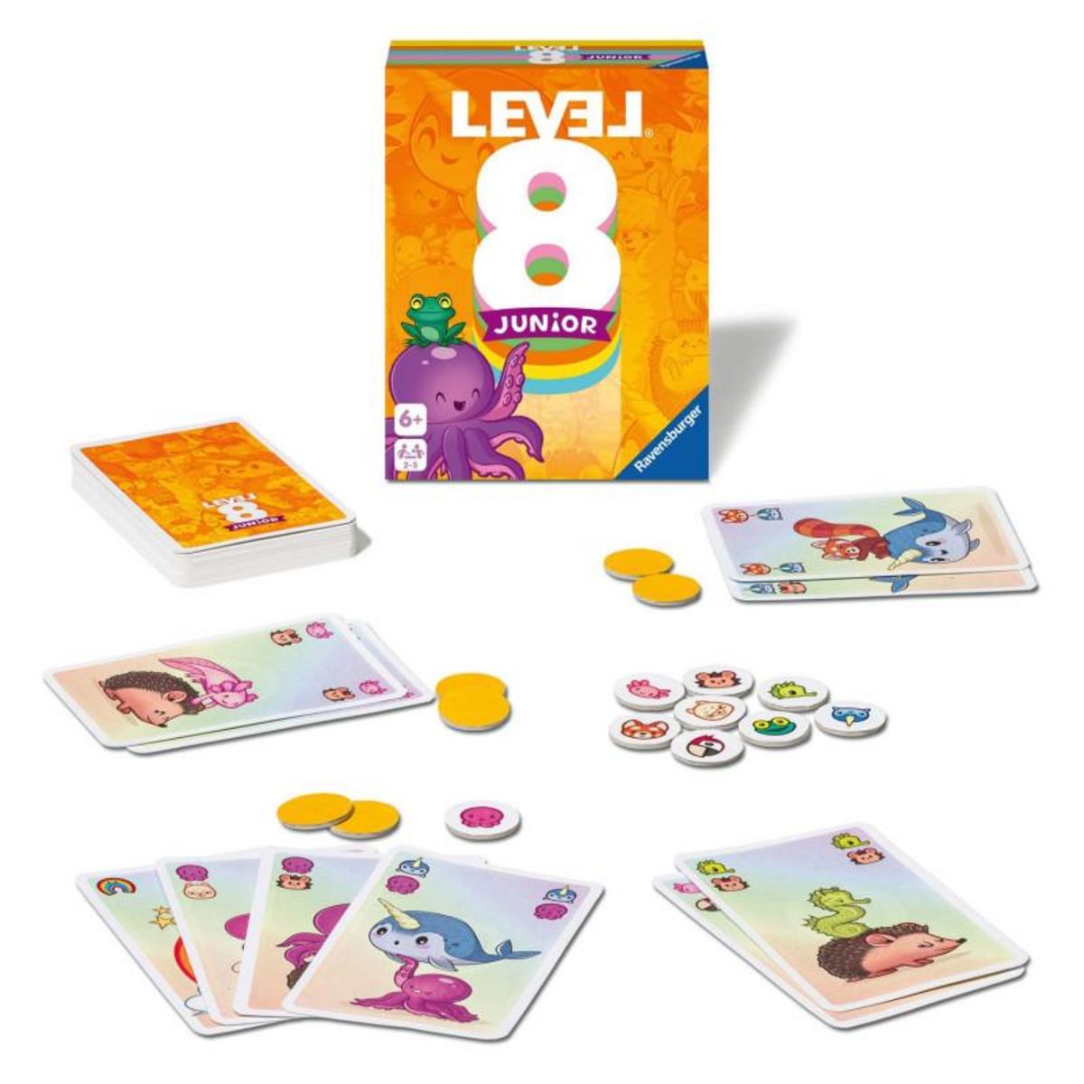 RAVENSBURGER Ravensburger - Level 8 Junior Card Game 208609
