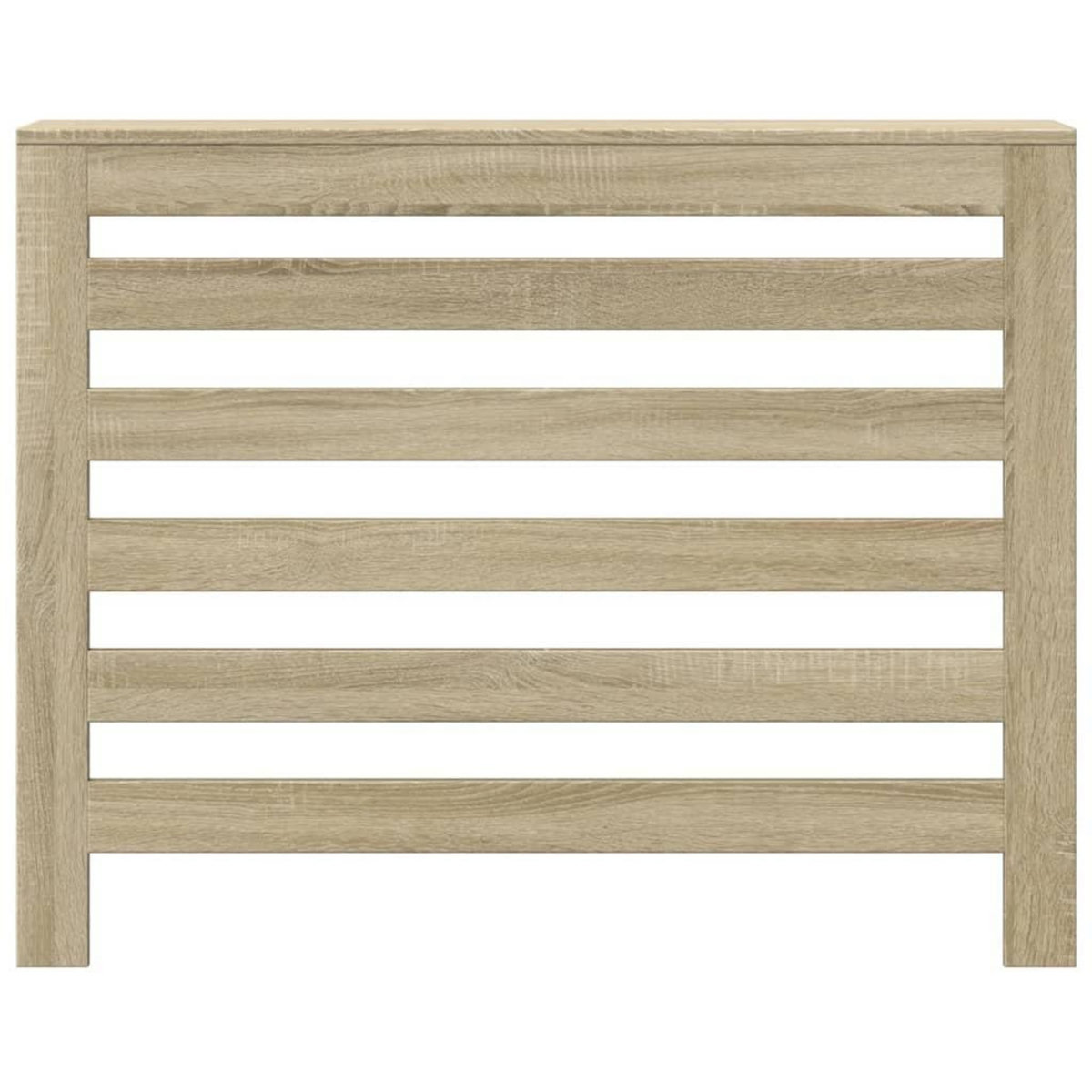 VIDAXL Cache-radiateur chene sonoma 104x20x82 cm bois d'ingenierie