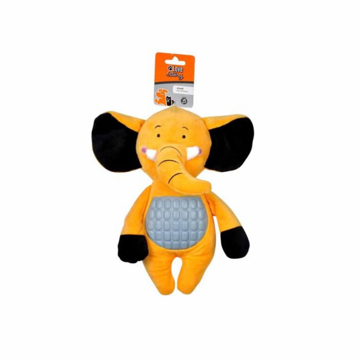 Paris Prix Peluche pour Chien  Cosy Golden  29cm Jaune