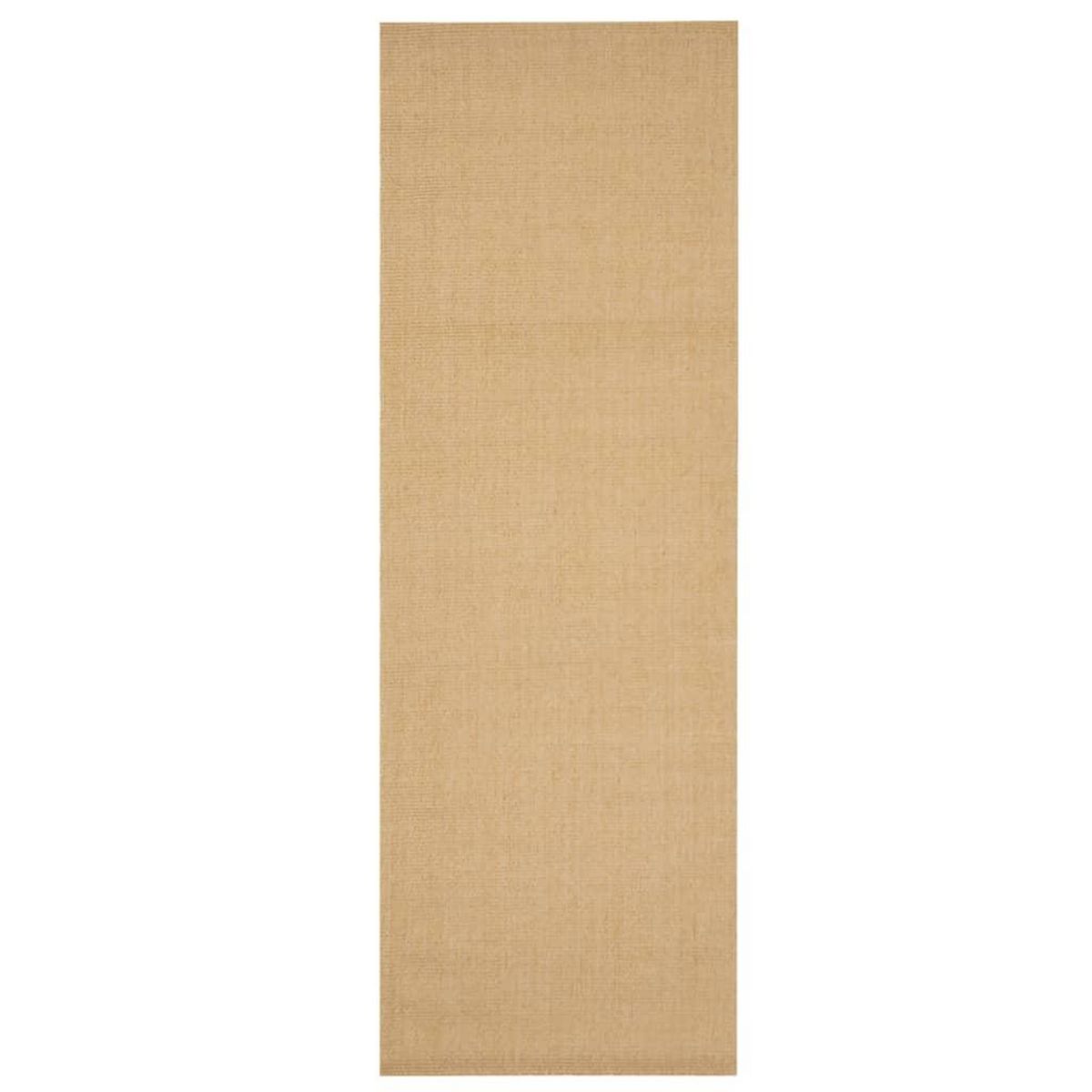 VIDAXL Tapis Sisal naturel 66x200 cm
