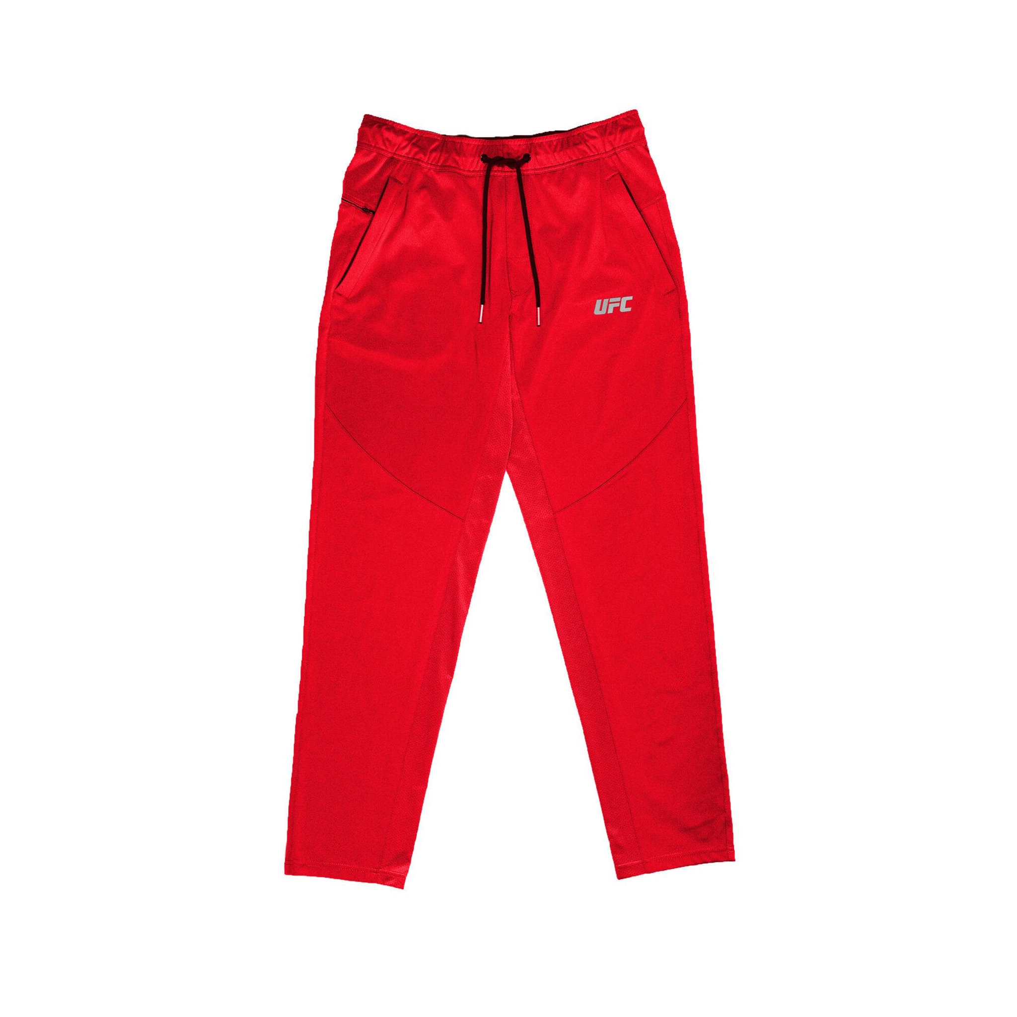 Voir la diapositive 1 : UFC Jogging / Pantalon de sport et de fitness - Homme - UFC - Rouge - Taille XL