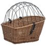 Voir la diapositive 3 : VIDAXL Panier arrière de vélo avec couvercle 55x31x36 cm Saule naturel