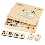 EDUCO Nombres magiques - en bois - jeu Montessori