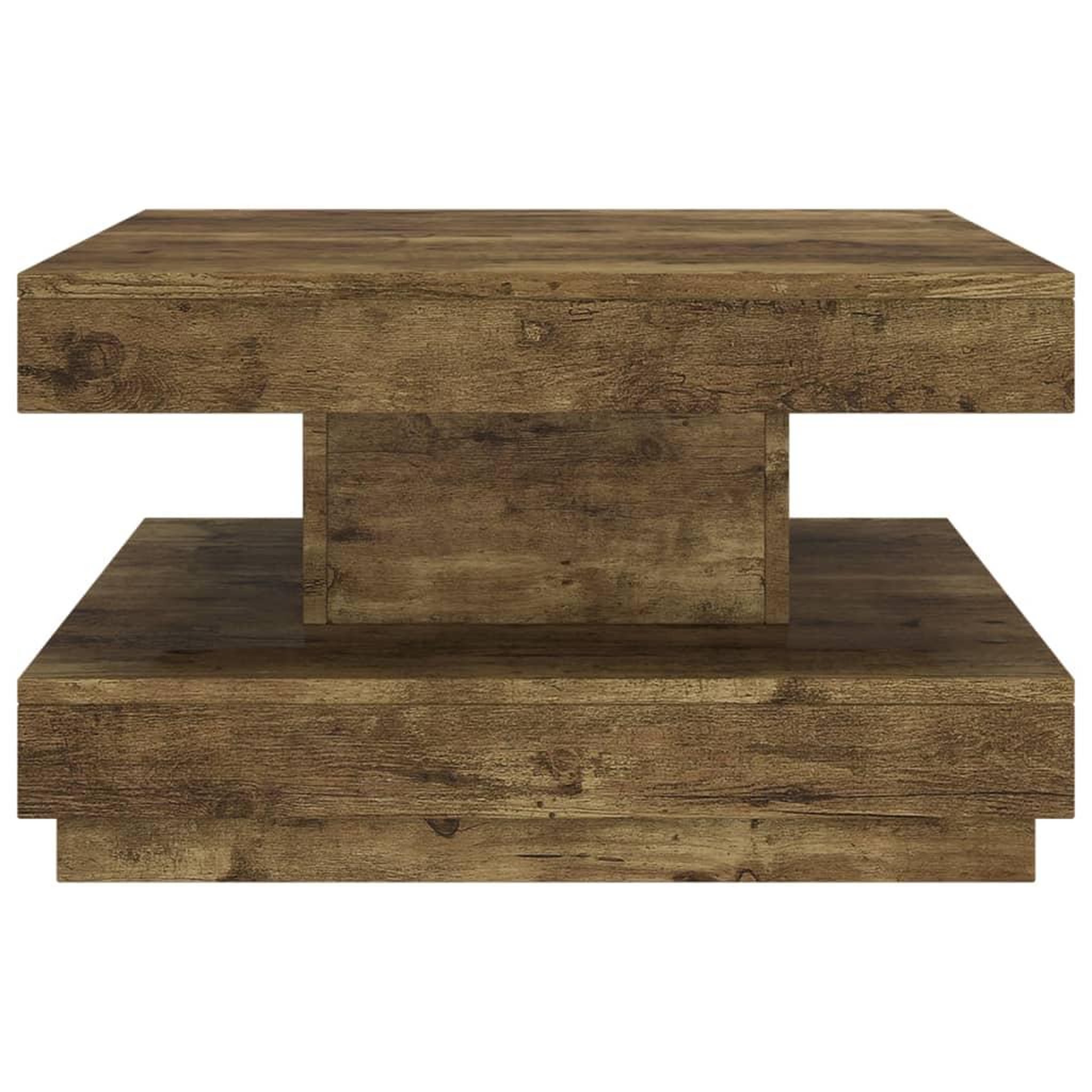 Voir la diapositive 3 : VIDAXL Table basse Marron fonce 60x60x35 cm MDF