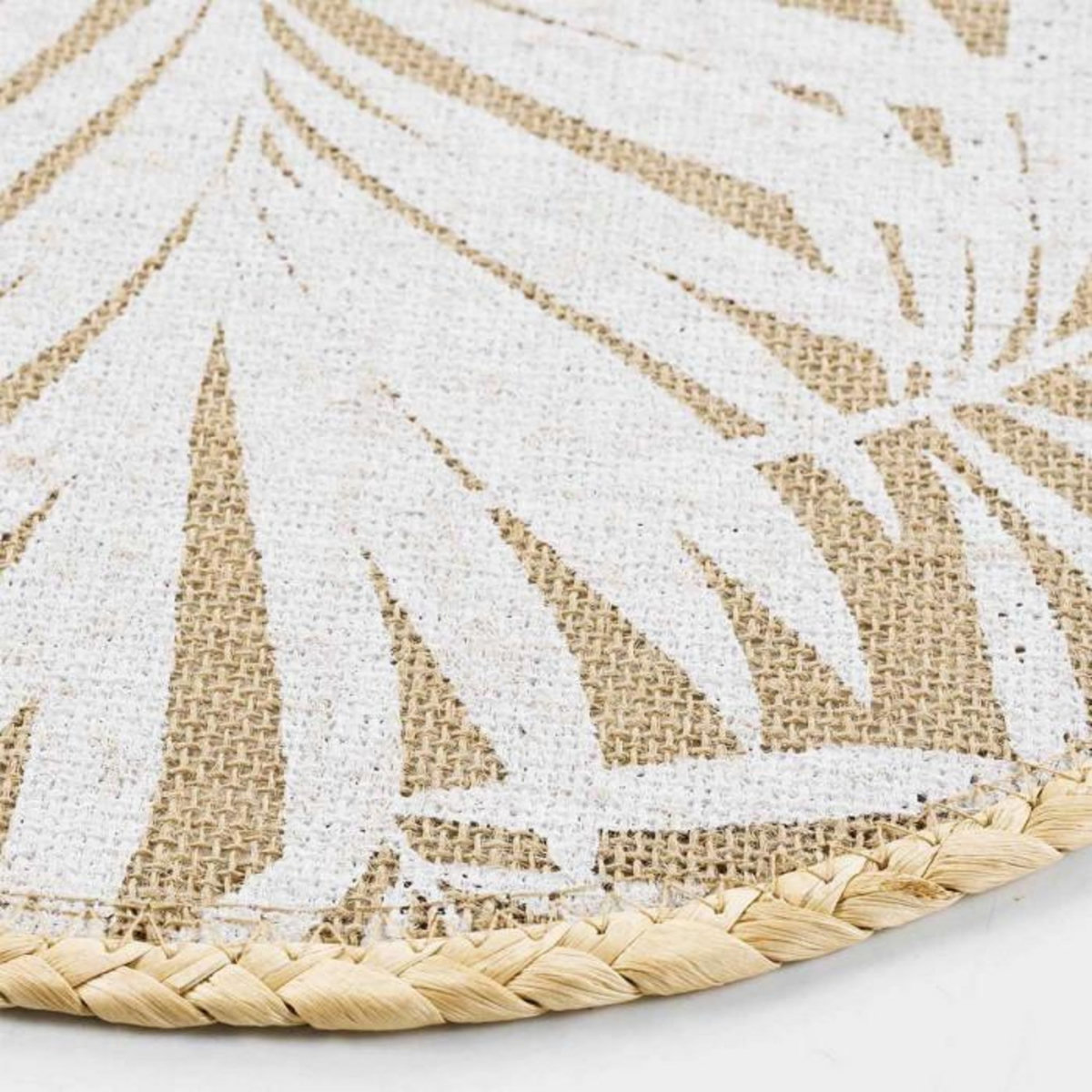 Paris Prix Set de Table Rond en Jute  Palam  38cm Naturel