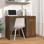 Voir la diapositive 1 : VIDAXL Bureau Chene marron 100x50x76 cm Bois d'ingenierie