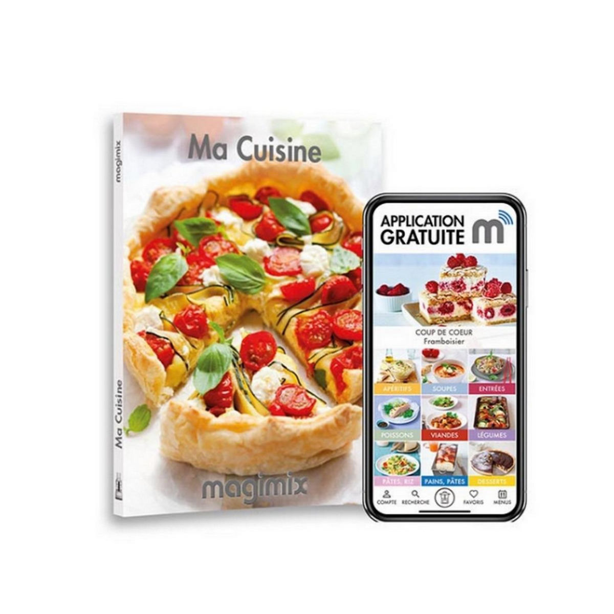 MAGIMIX Robot multifonctions 650w 2.6l - 18371F